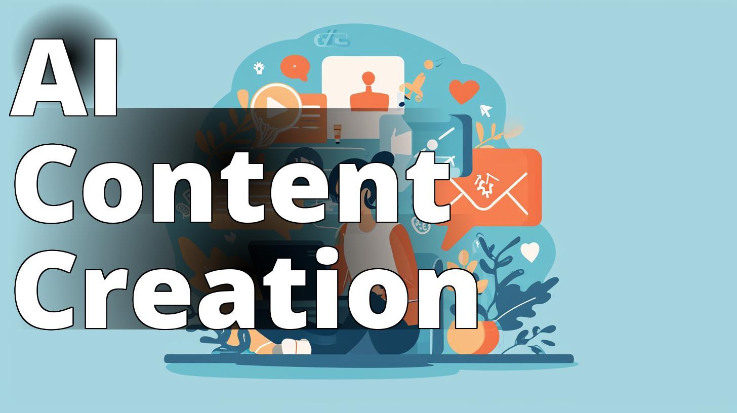 Create content in minutes