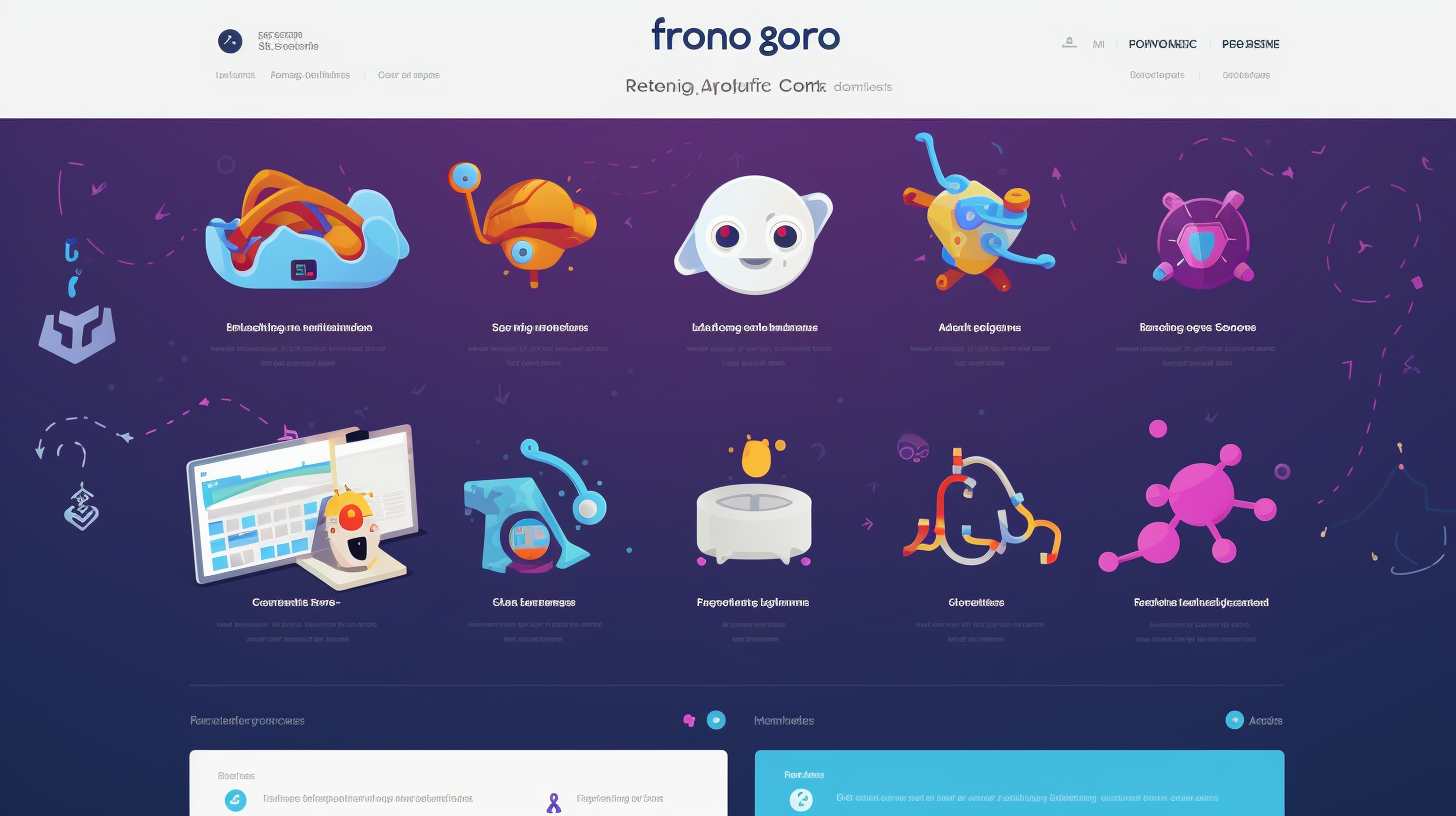 A screenshot of the homepage of one of the mentioned tools (e.g. Article Forge