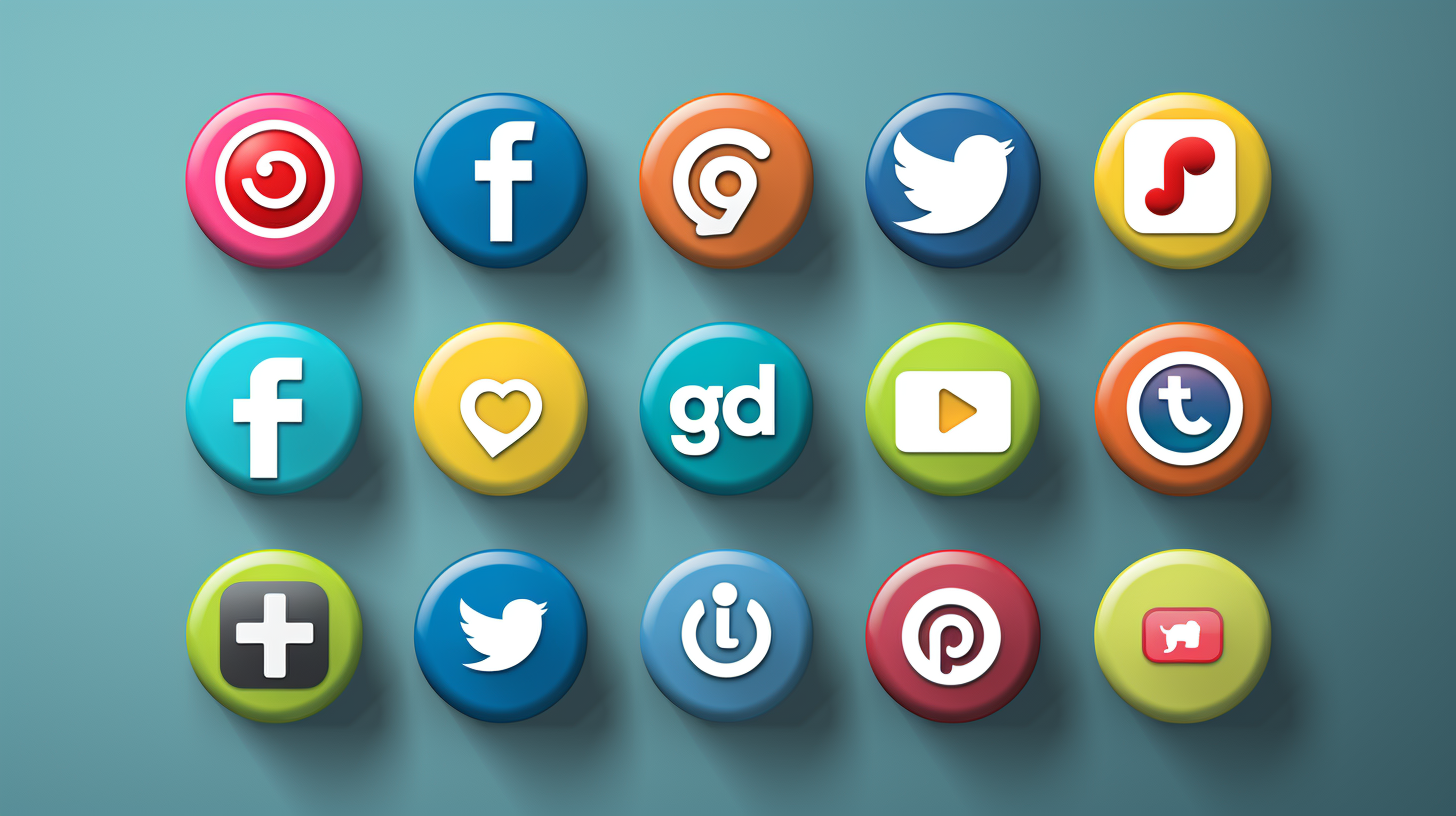 Social media icons (Facebook
