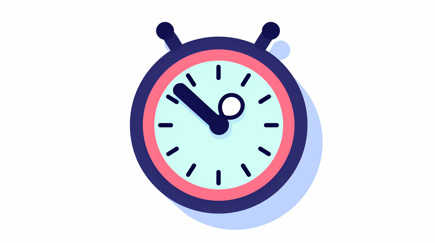 Clock with a checkmark