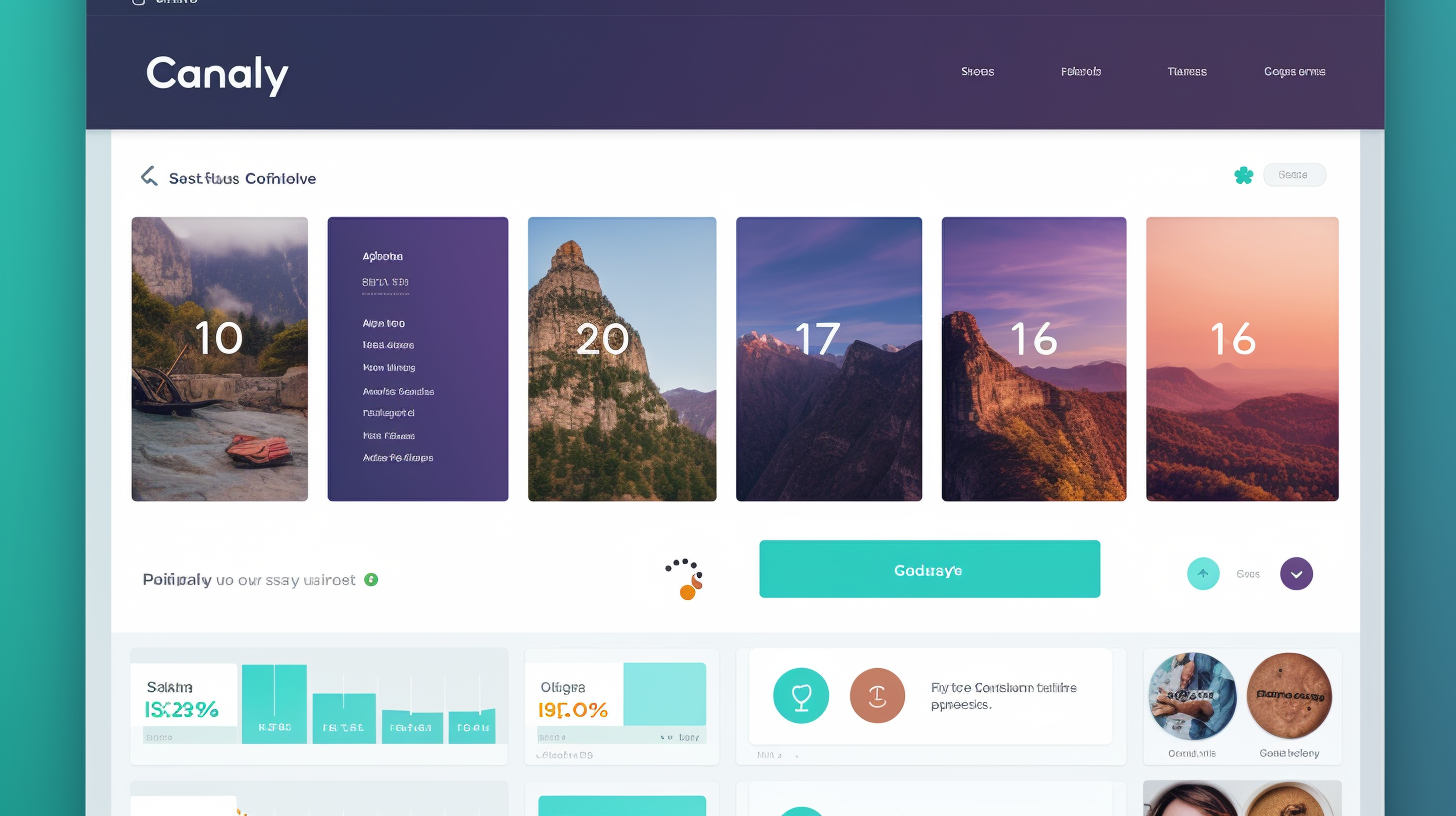 Screenshot of Canva's interface