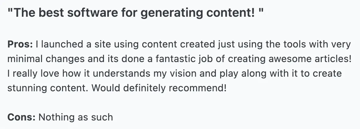 Article Fiesta, the AI content writer testimonial -46 - KOSkgan.png